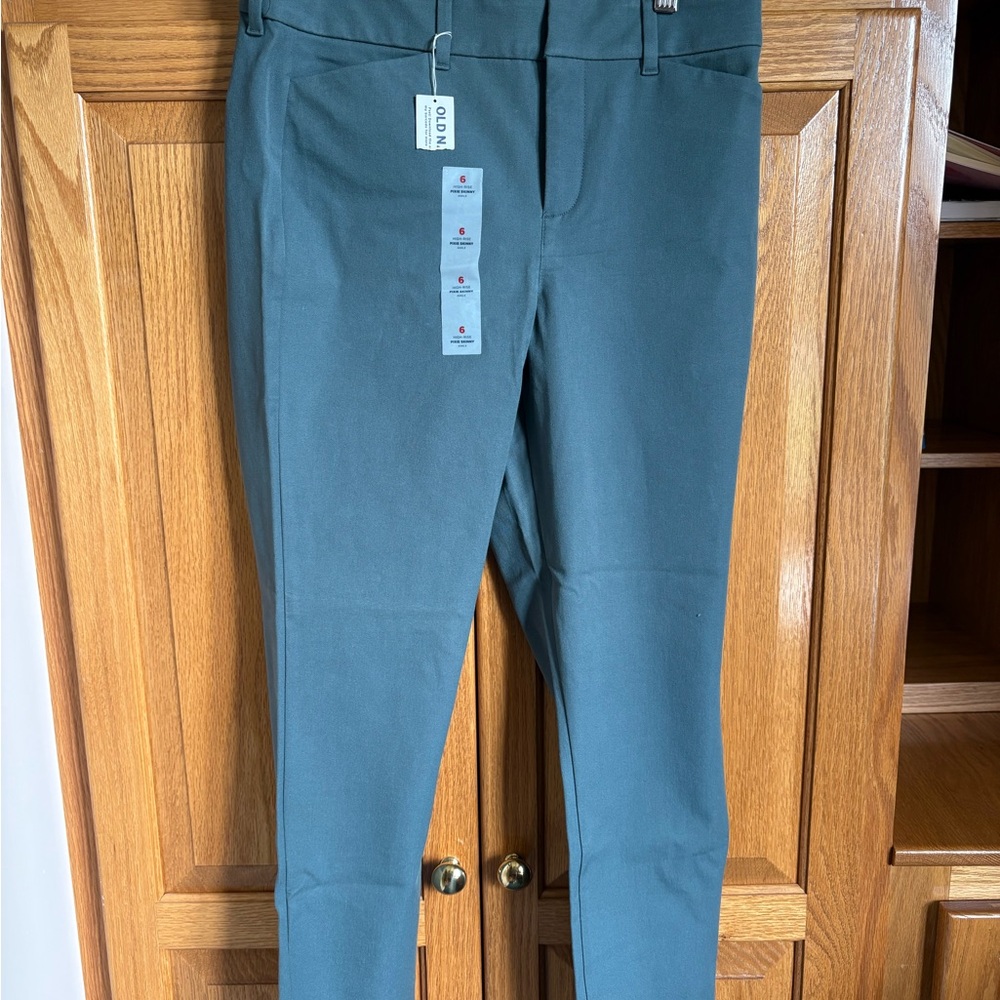 Old Navy Teal Chino Pants